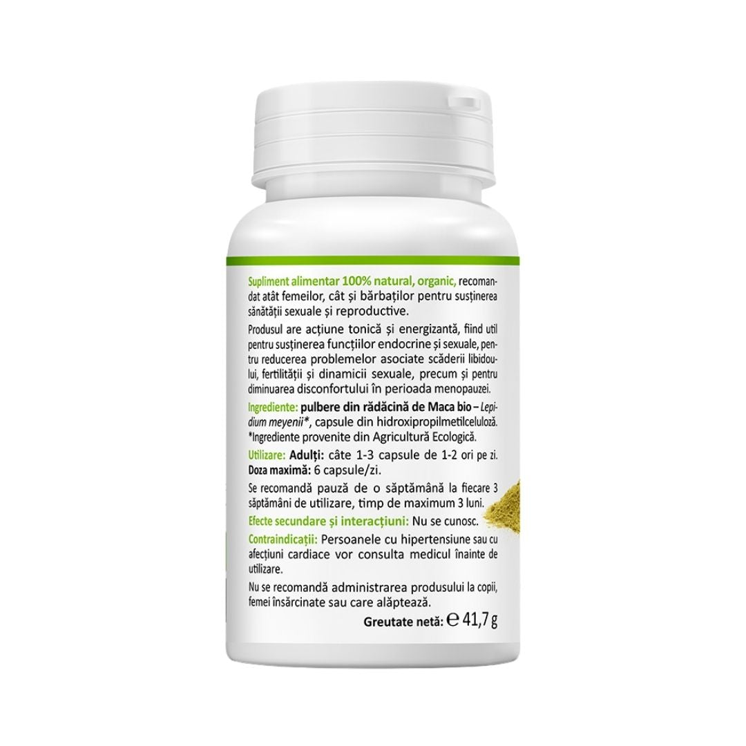 Maca BIO 600 mg 60 caps Zenyth