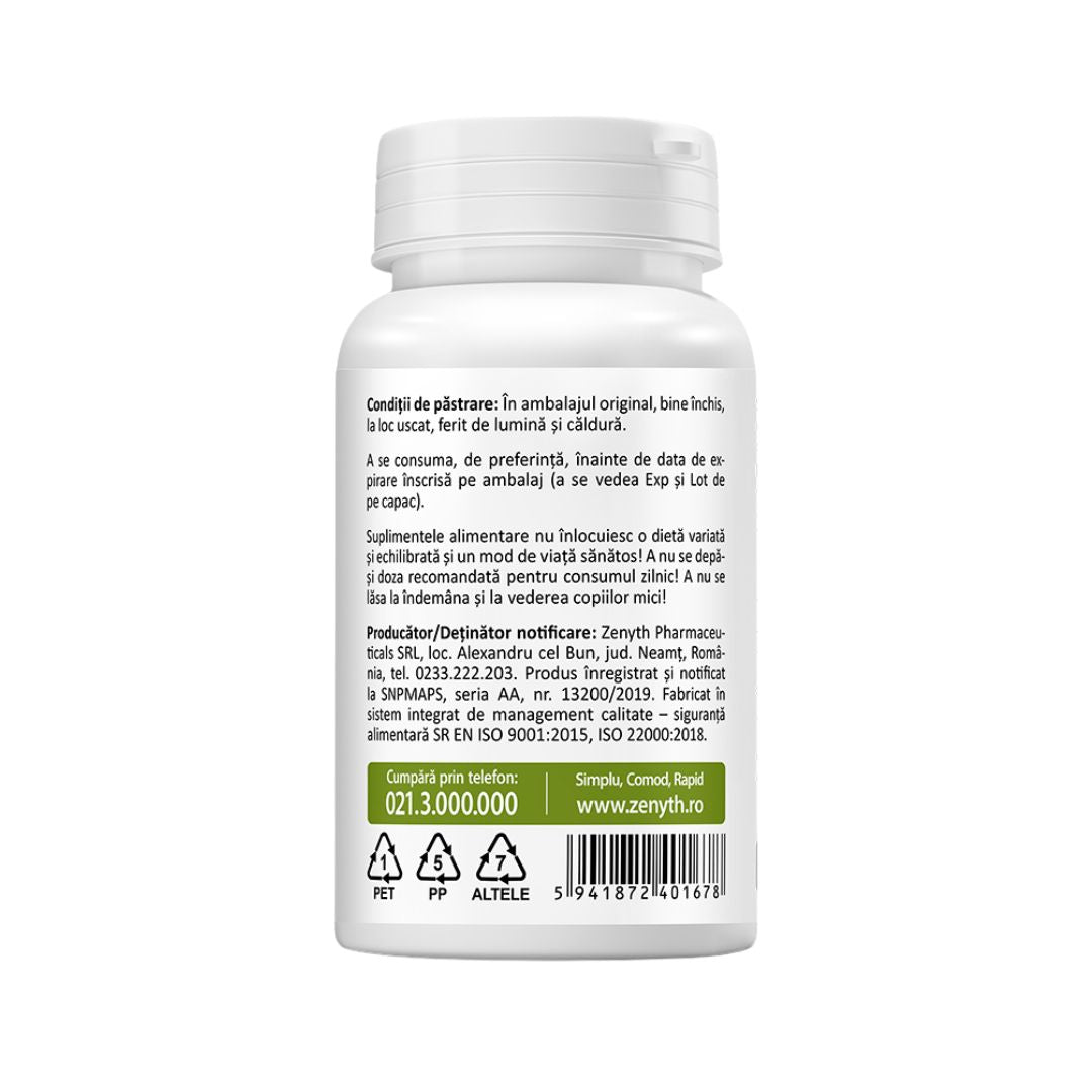 Quercetină 500 mg 30 caps Zenyth