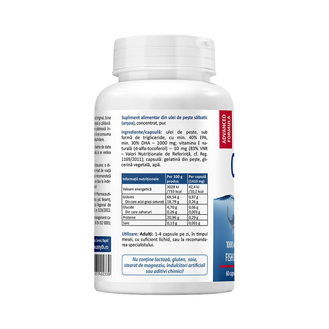 Omega 3 Marin 1000 mg 60 caps Zenyth