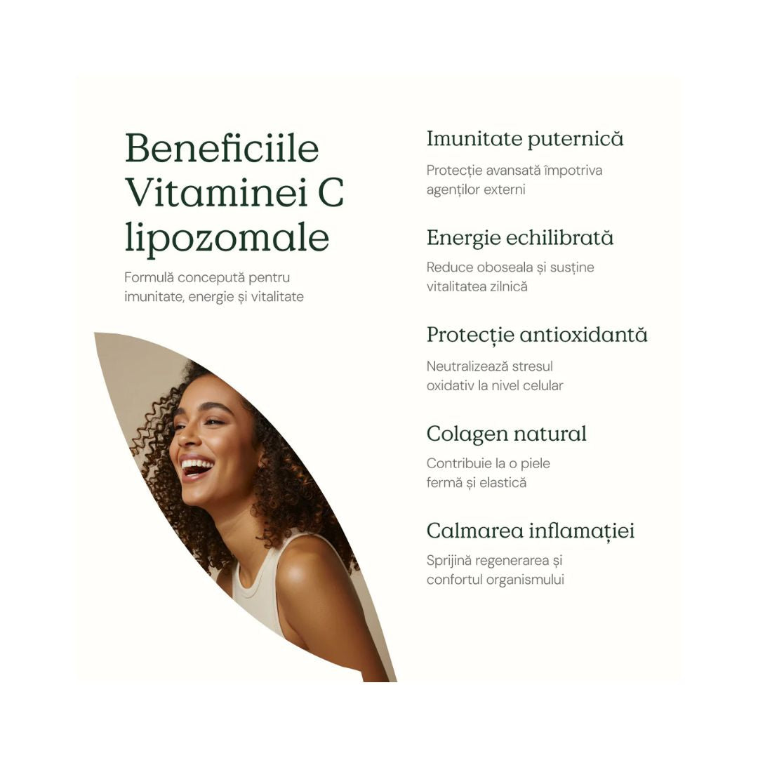 Vitamina C lipozomală 30 plicuri Byolitic London