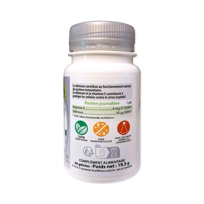 Seleniu cu vitamina E, MGD 60 caps