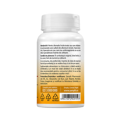 Vitamina D3 2000 UI + K2 120 caps Zenyth
